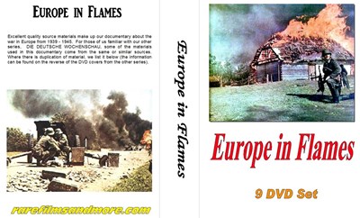 Picture of 9 DVD SET:  EUROPE IN FLAMES (1940-1942) HIGH QUALITY