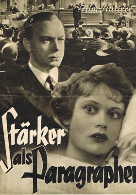 Bild von STÄRKER ALS PARAGRAPHEN  (1936)