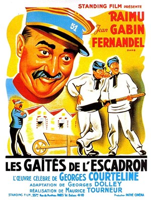 Picture of FUN IN THE BARRACKS  (Les Gaîtés de l'escadron)  (1932)  * with switchable English, German, and French subtitles *