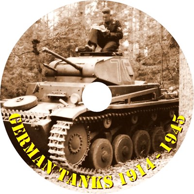 Picture of GERMAN TANKS 1914 - 1945  (2018)  * German / English audio tracks *