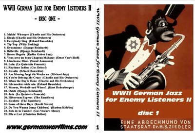 Picture of 2 CD SET:  WWII GERMAN JAZZ FOR ENEMY LISTENERS (PART 2) 