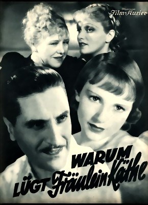 Picture of WARUM LÜGT FRAÜLEIN KÄTHE  (1935)  