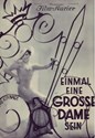 Bild von EINMAL EINE GROSSE DAME SEIN  (1934)