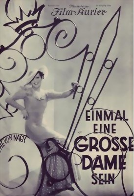 Bild von EINMAL EINE GROSSE DAME SEIN  (1934)