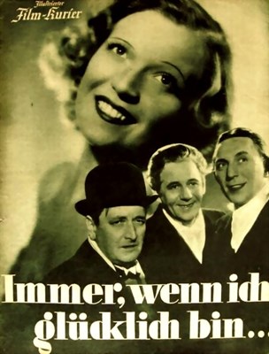 Bild von IMMER WENN ICH GLÜCKLICH BIN  (1938)