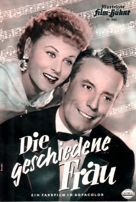 Bild von DIE GESCHIEDENE FRAU FILM PROGRAM (1953)