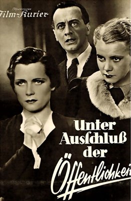 Bild von UNTER AUSSCHLUß DER ÖFFENTLICHKEIT  (1937)