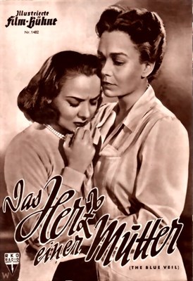 Picture of DAS HERZ EINER MUTTER  (The Blue Veil) FILM PROGRAM  (1951)