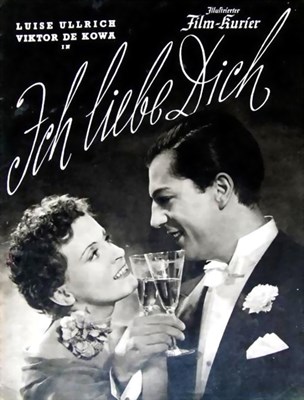 Picture of ICH LIEBE DICH - BANGEN MACHEN GILT NICHT (1938)