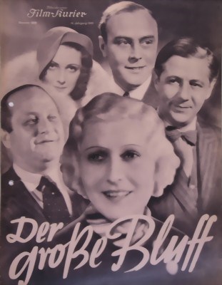 Picture of DER GROSSE BLUFF  (1933)  +  DAS QUARTETT  (1937)
