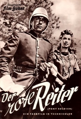 Picture of DER ROTE REITER FILM PROGRAM  (Pony Soldier)  (1952)
