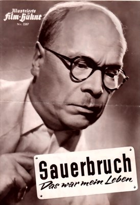 Bild von SAUERBRUCH – DAS WAR MEIN LEBEN FILM PROGRAM  (1954)