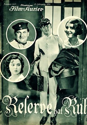 Bild von RESERVE HAT RUH  (1931)  
