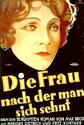 Picture of DIE FRAU, NACH DER MAN SICH SEHNT (Three Loves) (1929)  * with hard-encoded French and switchable English subtitles *