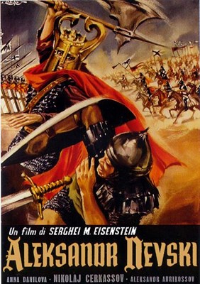 Picture of THREE FILMS on 2 DVDs SET:  ALEXANDER NEVSKY (Original, Unaltered Version  +  Restored, Digital Version) (1938) + SCHASTYE  (1932) 