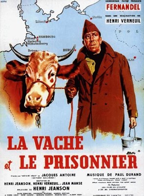Picture of THE COW AND I  (La Vache et le Prisonnier)   (1959)  * with switchable English subtitles *