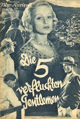 Picture of DIE FÜNF VERFLUCHTEN GENTLEMEN  (1932) 