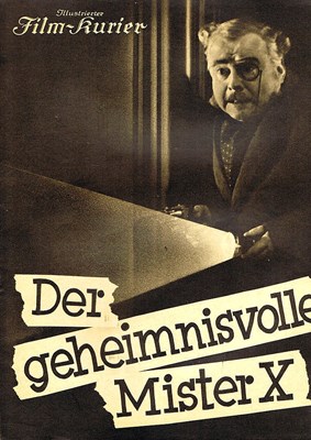 Bild von DER GEHEIMNISVOLLE MISTER X  (1936)