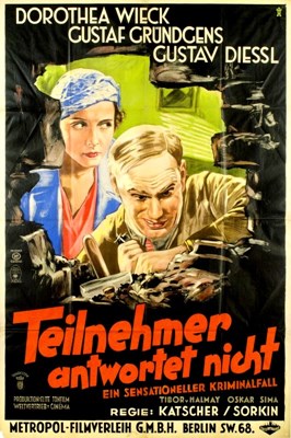 Bild von TEILNEHMER ANTWORTET NICHT  (1932)