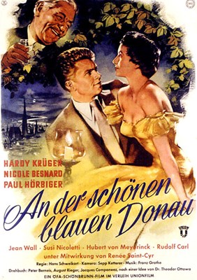 Picture of AN DER SCHÖNEN BLAUEN DONAU (The Blue Danube) (1955)  * with switchable English subtitles *