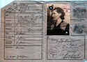 Picture of KENNKARTE #19 - DEUTSCHES REICH -MIERSDORF (issued 04 April 1945)