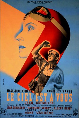 Picture of LE CIEL EST A VOUS (The Woman Who Dared) (1944)  * with switchable English subtitles *