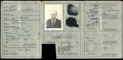 Picture of KENNKARTE #48 - GENERALGOUVERNEMENT - SKALA  (issued 02 March 1943)