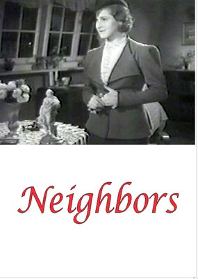 Bild von NEIGHBORS  (1938)  * with hard-encoded English subtitles *