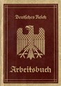 Picture of NAZI GERMANY:  ARBEITSBUCH ISSUED IN BERLIN  (Robrahn - 1935)