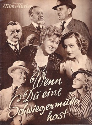 Picture of WENN DU EINE SCHWIEGERMUTTER HAST  (1937)