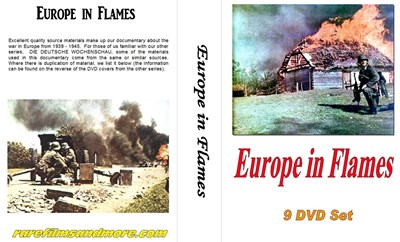 Bild von 9 DVD SET:  EUROPE IN FLAMES (1940-1942) HIGH QUALITY