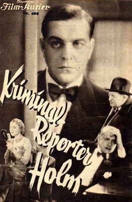 Bild von KRIMINALREPORTER HOLM  (1932)