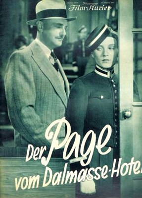 Bild von DER PAGE VOM DALMASSE-HOTEL  (1933)