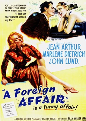 Picture of A FOREIGN AFFAIR  (1948)  * with or without hard-encoded German subtitles *