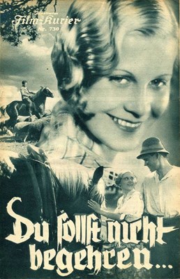 Picture of DU SOLLST NICHT BEGEHREN  (1933)