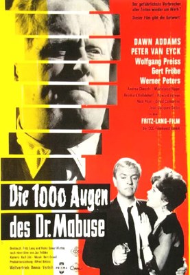 Picture of DIE TAUSEND AUGEN DES DR. MABUSE (The Thousand Eyes of Dr. Mabuse) (1960)  * with switchable English subtitles *