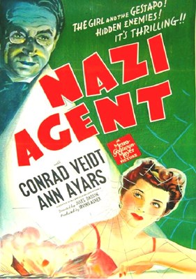 Picture of NAZI AGENT  (1942) + THE MAN WHO NEVER WAS  (1956)