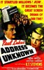 Picture of ADDRESS UNKNOWN  (1944)  +  ALS ICH TOT WAR  (1915)