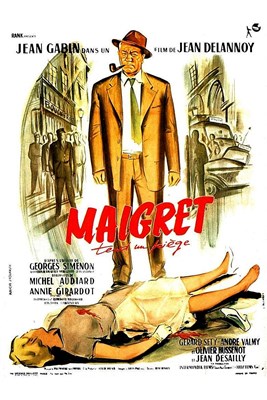 Picture of MAIGRET SETS A TRAP  (1958)  * with switchable English subtitles *