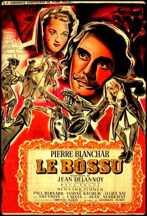 Jaquette DVD de Le bossu (Jean Marais) (BLU-RAY) - Cinéma Passion