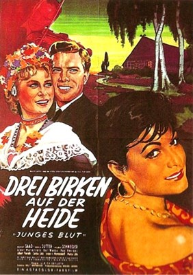Picture of DREI BIRKEN AUF DER HEIDE  (1956)