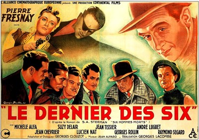 Picture of LE DERNIER DES SIX  (The Last One of the Six)  (1941)  * with switchable English subtitles *