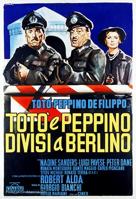 Picture of TOTO AND PEPPINO DIVIDED IN BERLIN  (1962)  * with switchable English subtitles *