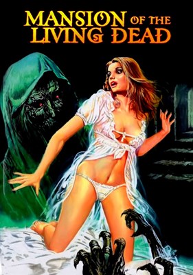 Picture of MANSION OF THE LIVING DEAD  (1982)  * with hard-encoded English subtitles *