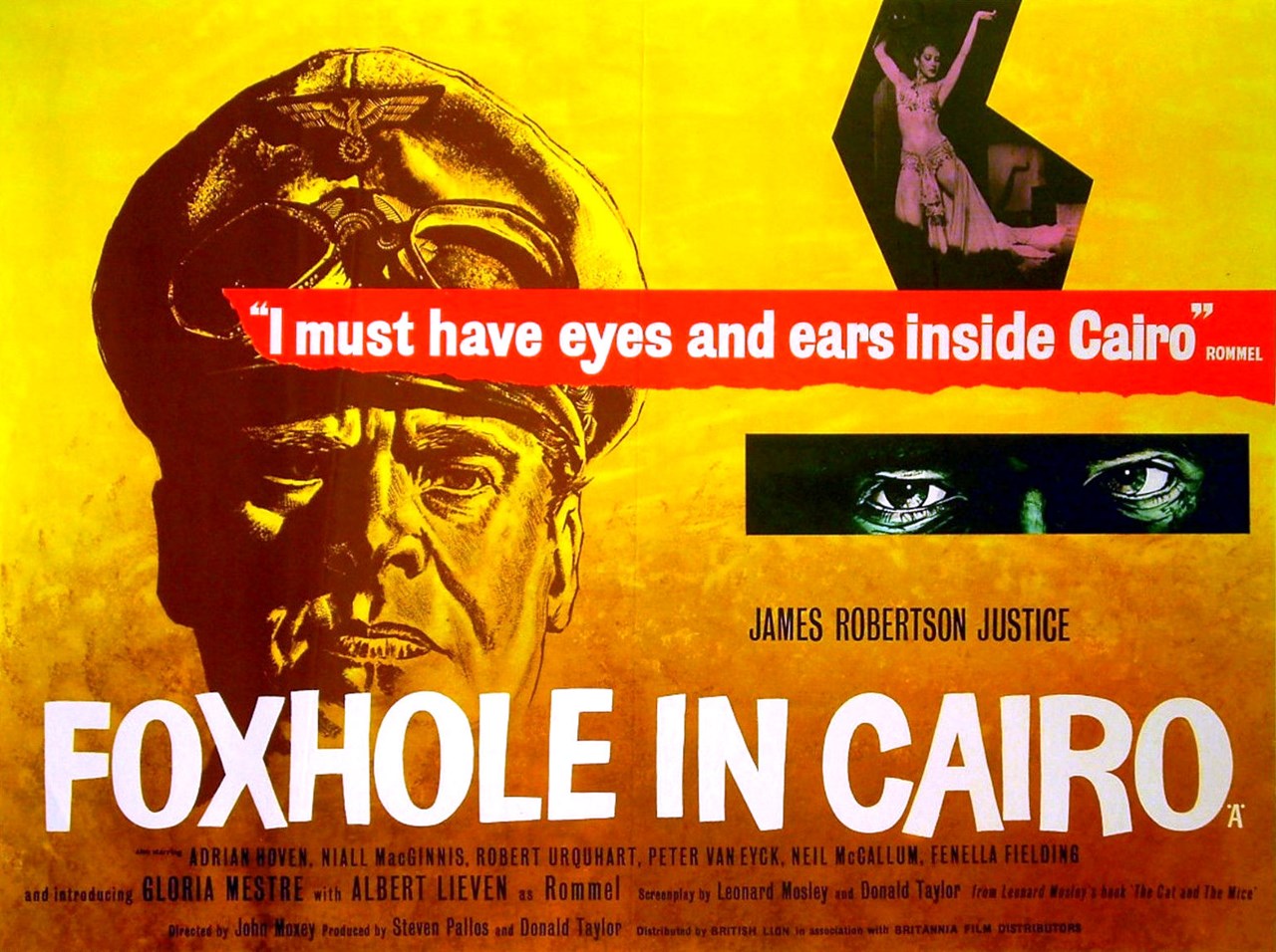 War Movie - Foxhole in Cairo (1960)