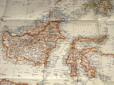 Picture of WWII GERMAN MAP OF EAST ASIA (1941)