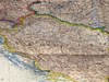Picture of WWII GERMAN MAP OF ITALY and SOUTHERN EUROPE (1944)