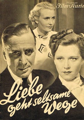 Picture of LIEBE GEHT SELTSAME WEGE  (1937)  
