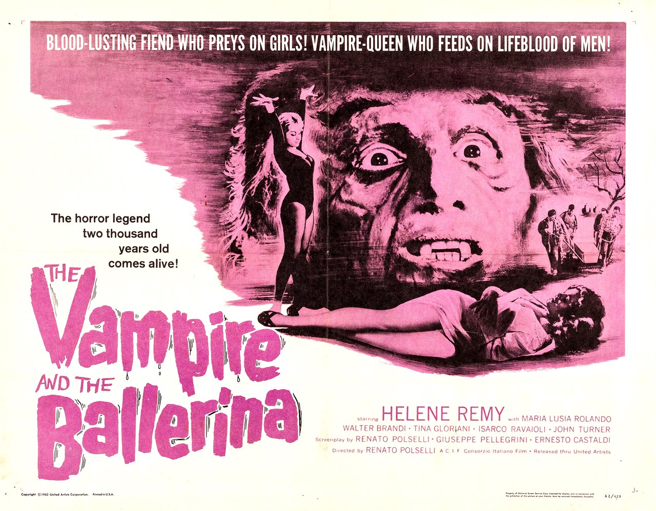 Intrusion Lokomotiv Koordinere RAREFILMSANDMORE.COM. THE VAMPIRE AND THE BALLERINA (1960) * with  switchable English subtitles *