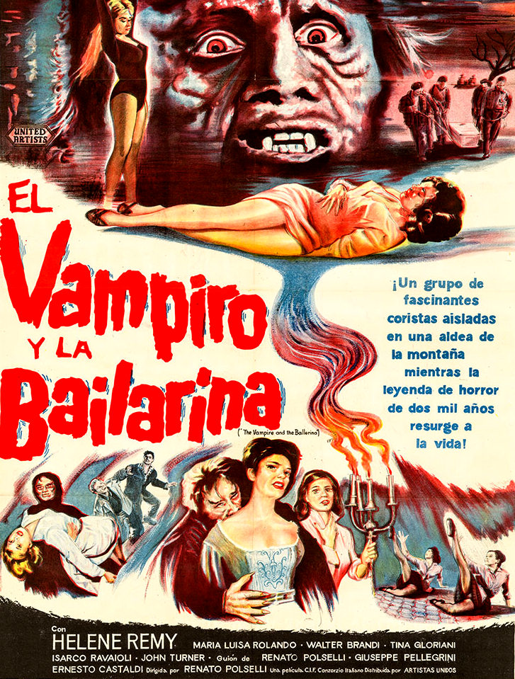 Intrusion Lokomotiv Koordinere RAREFILMSANDMORE.COM. THE VAMPIRE AND THE BALLERINA (1960) * with  switchable English subtitles *